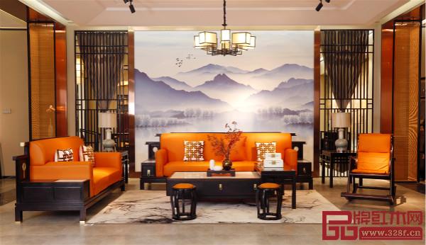 晟寶·檀一《洞庭沙發(fā)》 晟寶·檀一《洞庭沙發(fā)》