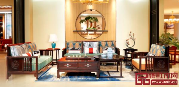 印巷森刻《喜上梅梢系列朝荷沙發(fā)》 印巷森刻《喜上梅梢系列朝荷沙發(fā)》