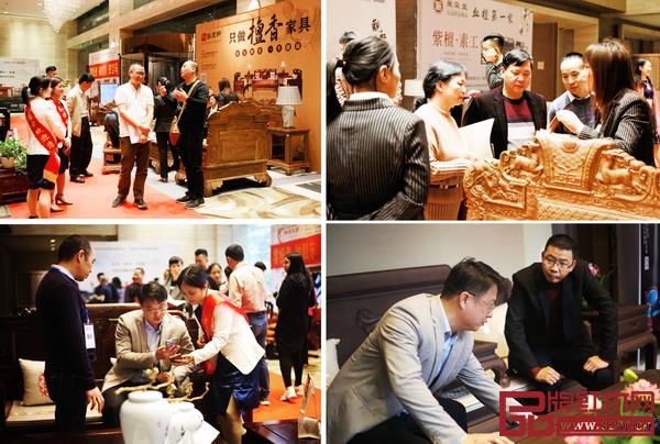 “2019匠心最美紅木新品品鑒會”現(xiàn)場 “2019匠心最美紅木新品品鑒會”現(xiàn)場