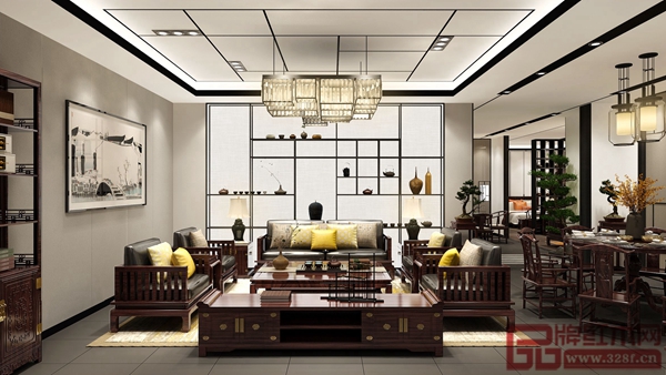 豪族旺家血檀專賣店效果圖 豪族旺家血檀專賣店效果圖