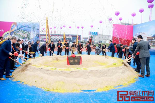 廣東現(xiàn)代國(guó)際展覽中心二期10號(hào)館奠基儀式 廣東現(xiàn)代國(guó)際展覽中心二期10號(hào)館奠基儀式