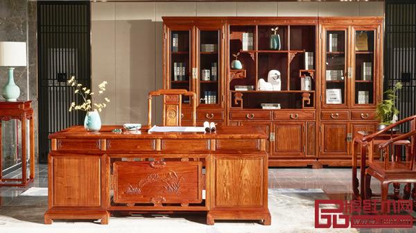 雅宋紅木《財運辦公臺》 雅宋紅木《財運辦公臺》