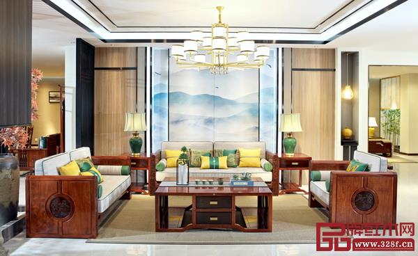 《喜上梅梢·觀瀾沙發(fā)》 《喜上梅梢·觀瀾沙發(fā)》