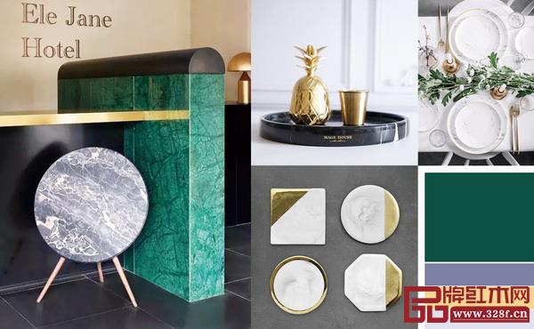 大理石、黃銅等“ins風(fēng)”元素的運(yùn)用,可讓原本低調(diào)典雅的空間呈現(xiàn)一種高級質(zhì)感 大理石、黃銅等“ins風(fēng)”元素的運(yùn)用,可讓原本低調(diào)典雅的空間呈現(xiàn)一種高級質(zhì)感