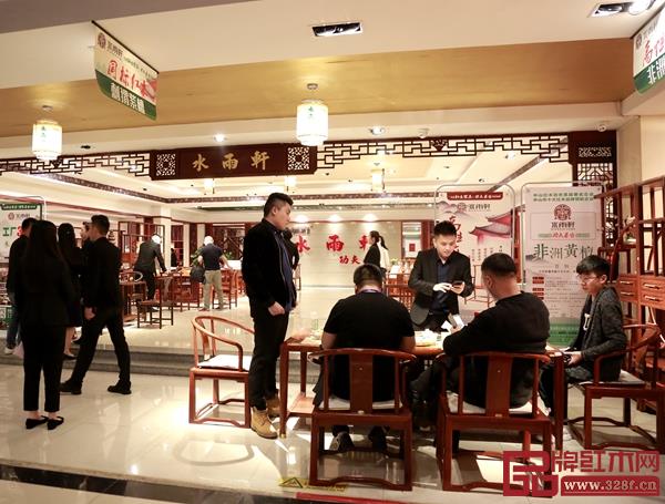 水雨軒3月展會(huì)季展廳經(jīng)銷商訂貨現(xiàn)場(chǎng)
