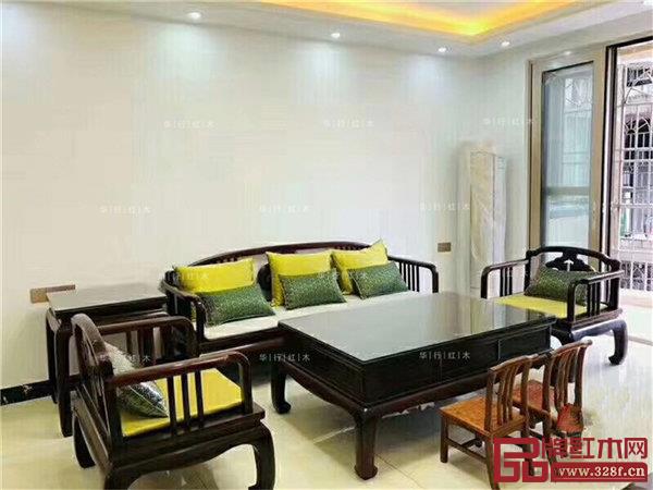 華行紅木廣東中山客戶買家秀分享