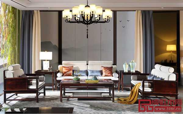 長匯紅木·檀薈《明韻沙發(fā)》