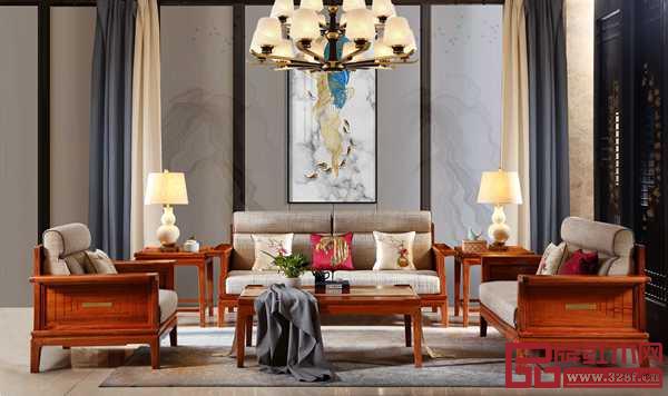 長匯紅木·檀薈《明月沙發(fā)》