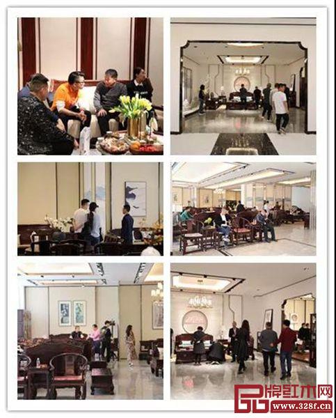 經(jīng)銷商參觀漢府家具展廳 經(jīng)銷商參觀漢府家具展廳