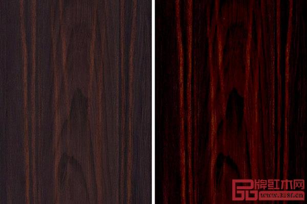 志成紅木黑酸枝產(chǎn)品精磨工藝(左)與上漆(右)對(duì)比? 志成紅木黑酸枝產(chǎn)品精磨工藝(左)與上漆(右)對(duì)比?