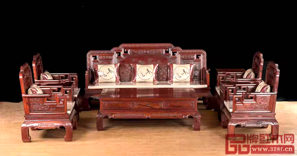 萬盛宇東非酸枝《國色天香沙發(fā)》 萬盛宇東非酸枝《國色天香沙發(fā)》