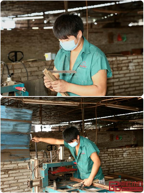 水雨軒利用工具和機(jī)器輔助，做到榫與卯完美契合