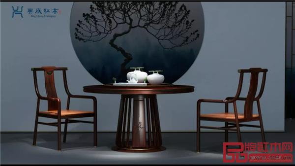 興成紅木闊葉黃檀《如園系列》 興成紅木闊葉黃檀《如園系列》