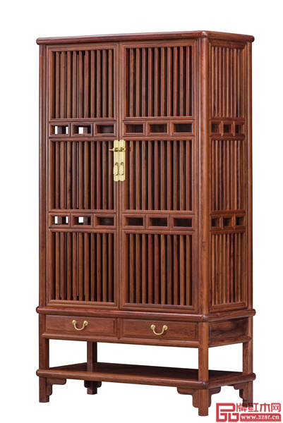 南枝紅《紅酸枝透欞架格》 南枝紅《紅酸枝透欞架格》