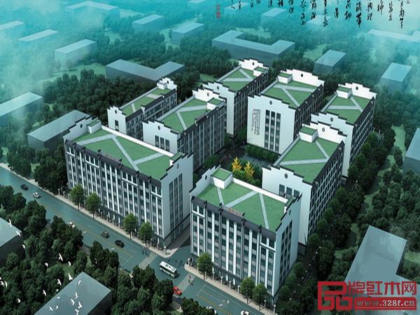 國祥紅木綜合生產基地效果圖 國祥紅木綜合生產基地效果圖