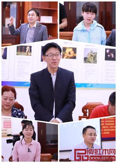 “五四百年”詩歌賞析會現(xiàn)場，大家暢所欲言