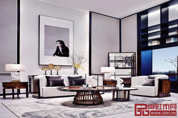 戴為尤品系列采用了黑白配色，空間布局上錯(cuò)落有致，優(yōu)雅大方