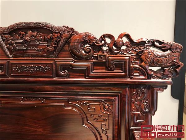 沁園居印尼黑酸枝盛世沙發(fā)細(xì)節(jié)圖