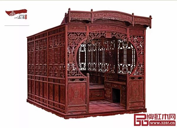 一品居拔步床 一品居拔步床