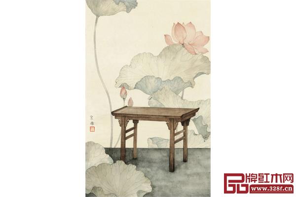 宋楊《長物繪·蓮華心地》 宋楊《長物繪·蓮華心地》