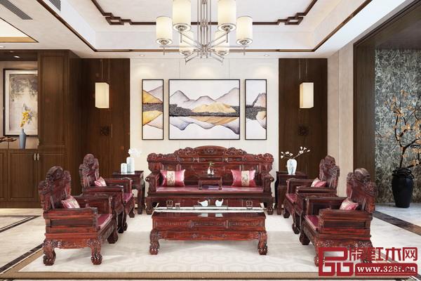 古森紅木——《金玉滿堂沙發(fā)》 古森紅木——《金玉滿堂沙發(fā)》