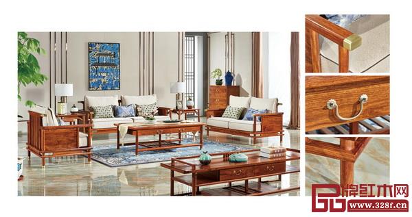 匠王紅木刺猬紫檀《傳承沙發(fā)》從傳統(tǒng)的設計風格中釋放,展現(xiàn)自然美感 匠王紅木刺猬紫檀《傳承沙發(fā)》從傳統(tǒng)的設計風格中釋放,展現(xiàn)自然美感