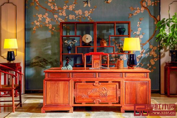 雅宋紅木——《明月書臺》 雅宋紅木——《明月書臺》