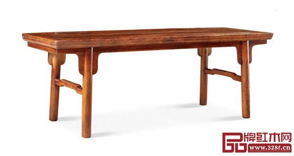 明末清初 黃花梨羅鍋棖春凳 明末清初 黃花梨羅鍋棖春凳