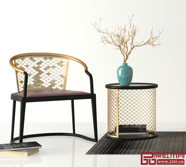 五邑大學(xué)作品《素漣》單椅 五邑大學(xué)作品《素漣》單椅