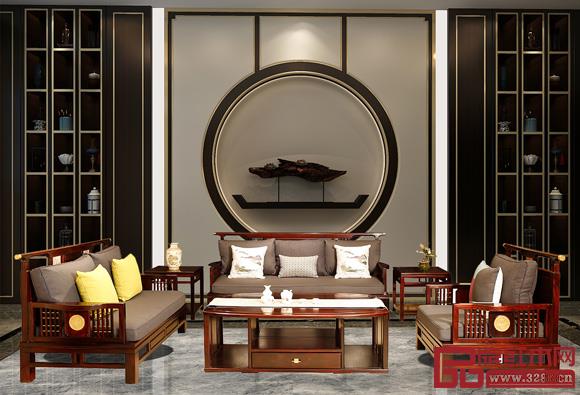 唐明居《清風(fēng)明月沙發(fā)》 唐明居《清風(fēng)明月沙發(fā)》