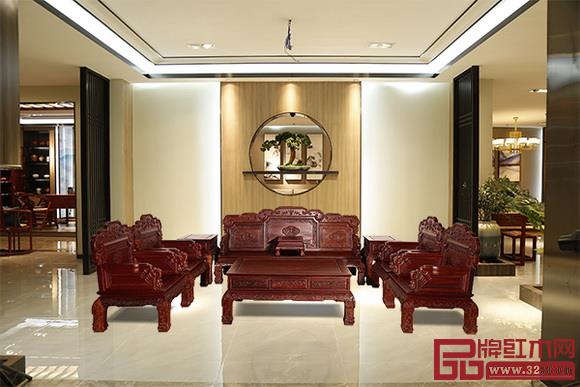 飛龍紅木《靈芝沙發(fā)》 飛龍紅木《靈芝沙發(fā)》