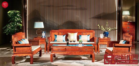 雅宋紅木《明式沙發(fā)C款》 雅宋紅木《明式沙發(fā)C款》