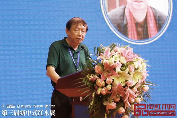 宋建文在第三屆新中式紅木家具展開幕式致辭 宋建文在第三屆新中式紅木家具展開幕式致辭