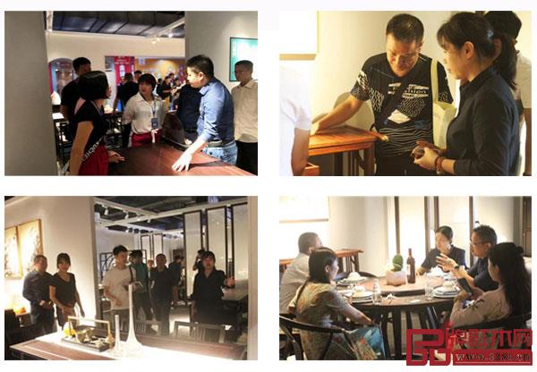 眾多經(jīng)銷商到憶古軒展位進(jìn)行參觀 眾多經(jīng)銷商到憶古軒展位進(jìn)行參觀