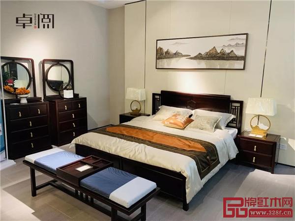 卓閱新中式大床 卓閱新中式大床