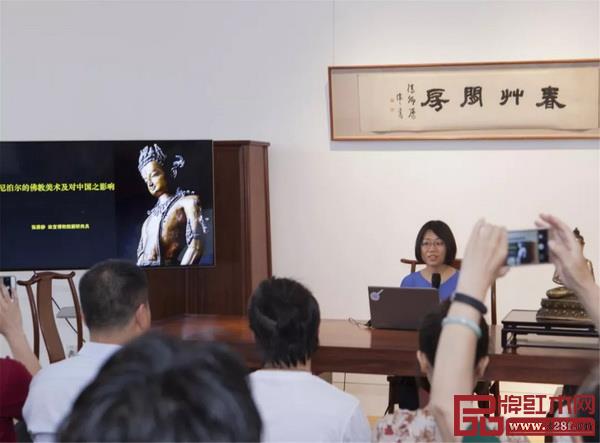 《尼泊爾的佛教美術(shù)及對中國之影響》講座 《尼泊爾的佛教美術(shù)及對中國之影響》講座