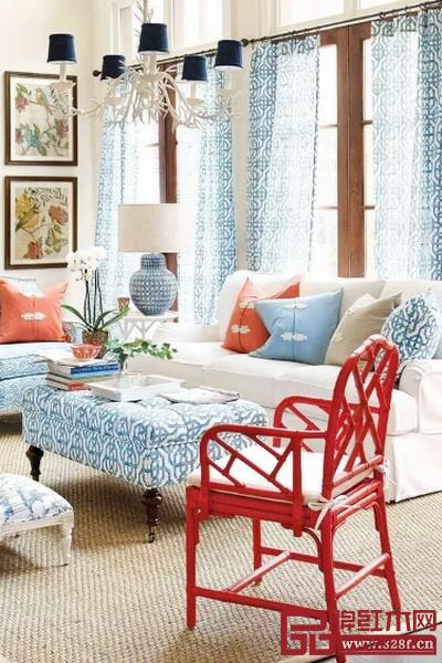 紅色作為家居空間的點(diǎn)綴色更加突出 紅色作為家居空間的點(diǎn)綴色更加突出