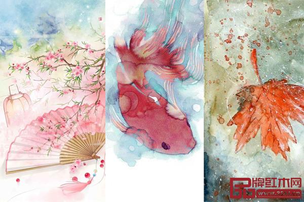 適合用紅色表達(dá)的圖案元素 適合用紅色表達(dá)的圖案元素