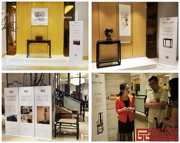 區(qū)氏臻品明清家具藝術(shù)館的產(chǎn)品鑒賞主題與整體氛圍融合，促進(jìn)家具品鑒