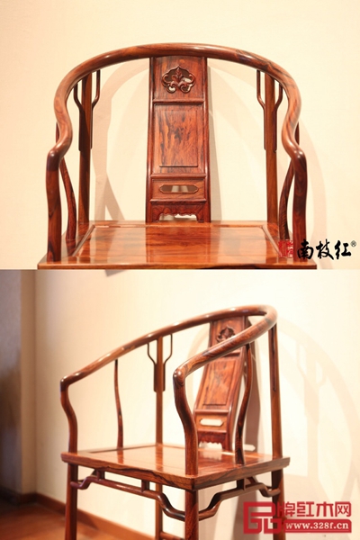 垂手圈椅美觀又舒適，符合人體工程學