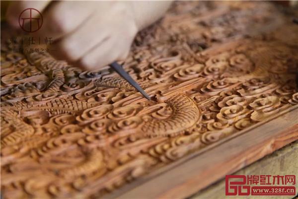 雅仕軒紅木雕刻圖