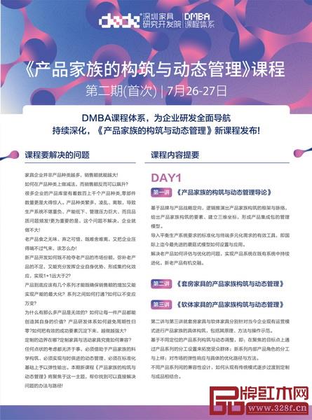   大家居教育平臺開設(shè)的有關(guān)家具企業(yè)頂層戰(zhàn)略的系列專業(yè)課程