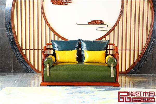 香山桃園巴花《岸芷汀蘭沙發(fā)》雙人位 香山桃園巴花《岸芷汀蘭沙發(fā)》雙人位