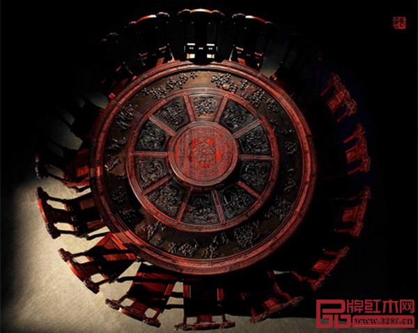 大清翰林《百子鬧春大圓臺》