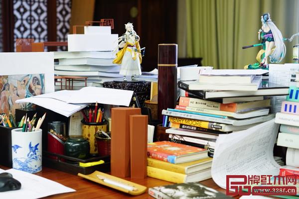 “雷弄山房”書齋 內觀局部 “雷弄山房”書齋 內觀局部