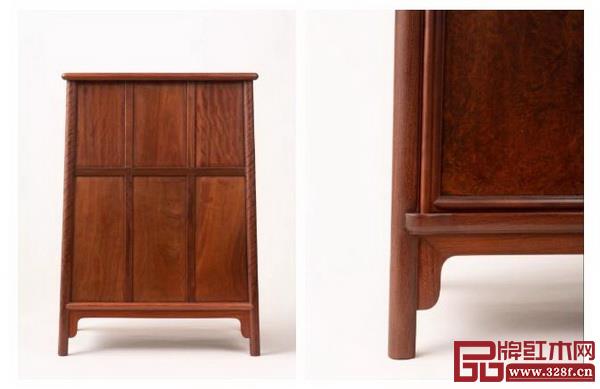     區(qū)勝春作品：圓角柜一對(duì)，lot280