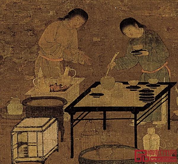 圖6北宋《文會圖》中的櫥 圖6北宋《文會圖》中的櫥