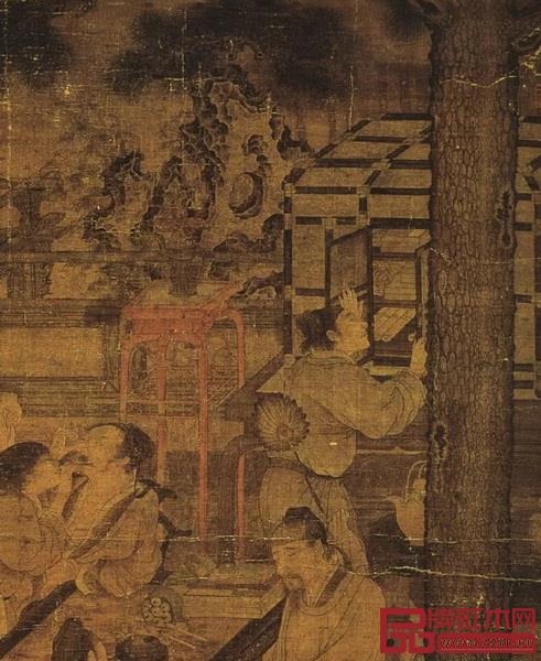 圖8南宋劉松年《唐五學士圖》 圖8南宋劉松年《唐五學士圖》