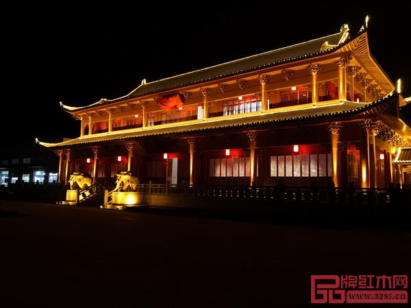 魯班木藝博物館夜景 魯班木藝博物館夜景