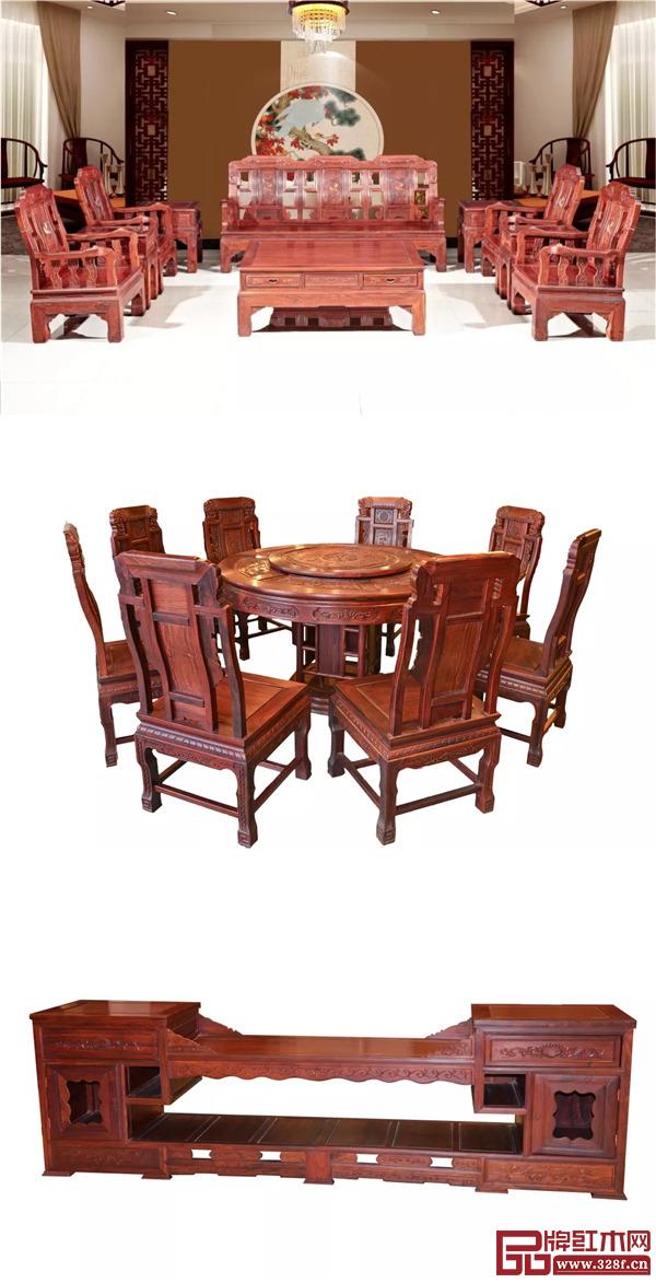 木緣紅木 小葉紅檀全屋鉅惠B套餐 木緣紅木 小葉紅檀全屋鉅惠B套餐